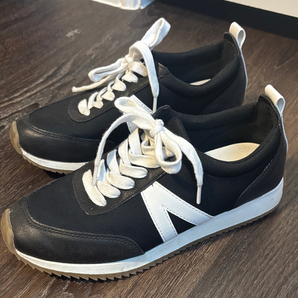 Black and White Sneakers